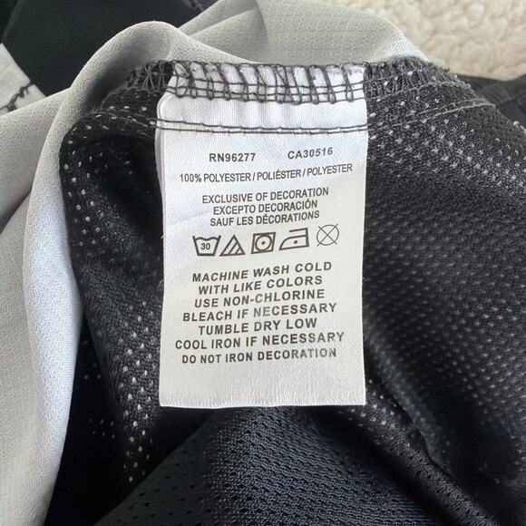 Vans Vanphibian Shorts Size 36 Hybrid Board Swim Quick Dry Black Grey 9" - Picture 6 of 6